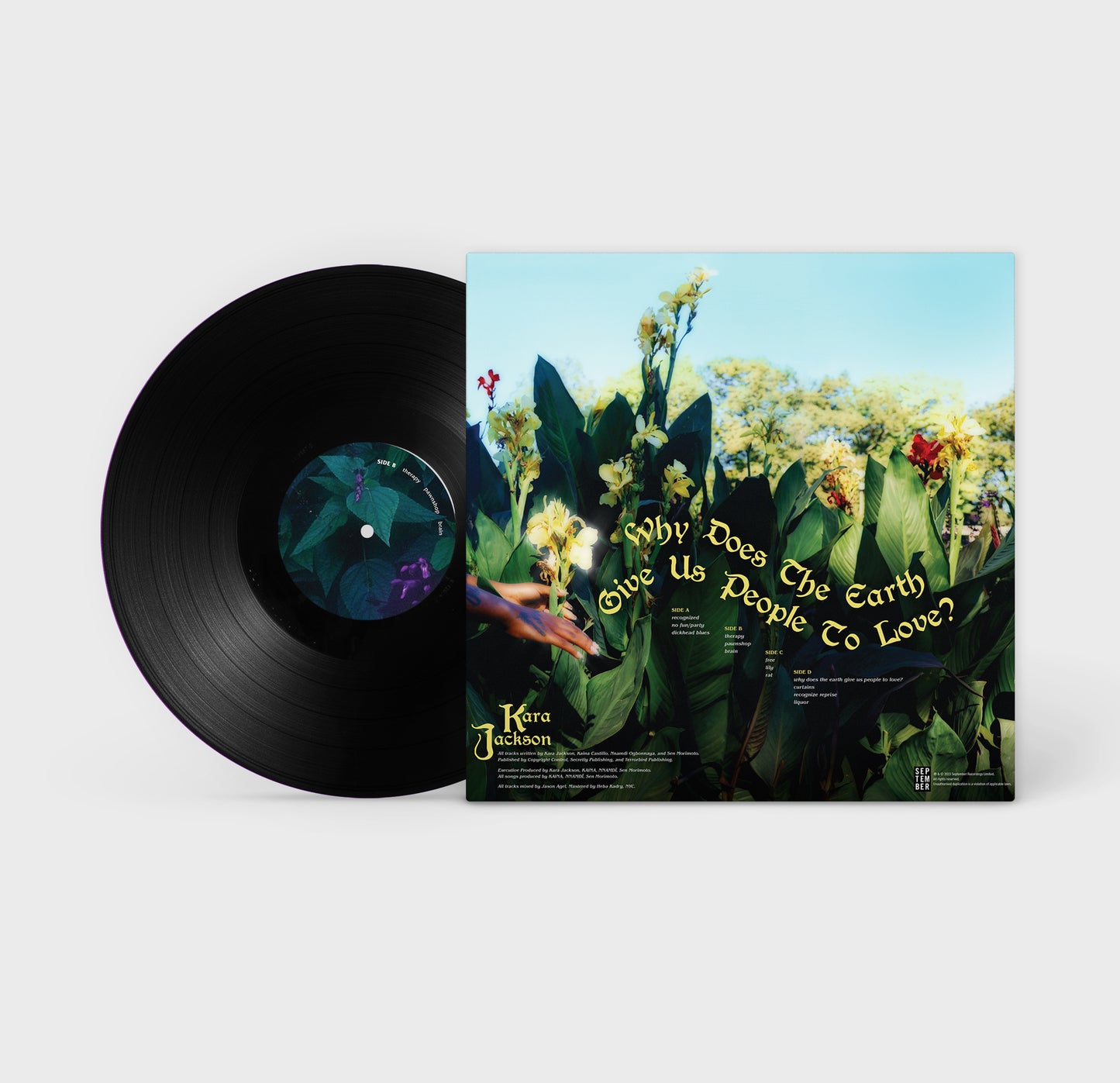 Kara Jackson - Why Does The Earth Give Us People To Love? 12" Double Vinyl